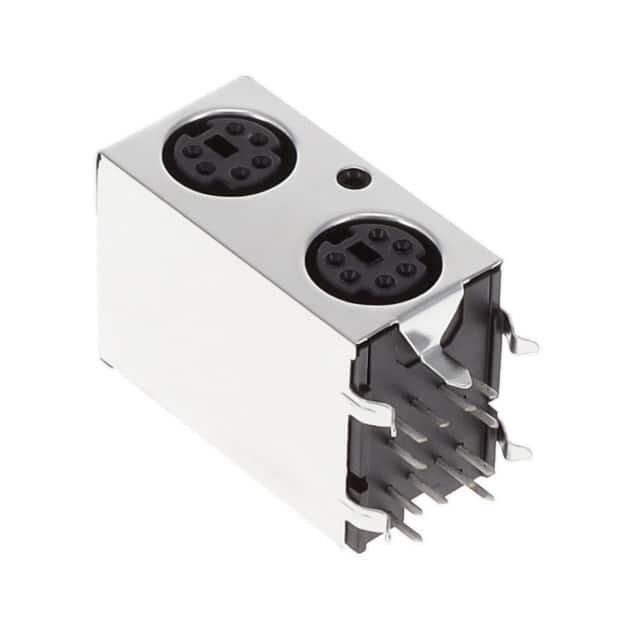 KMDGX-6S/6S-S4N1 CONN RCPT FMALE MIN DIN 6/6P SLD