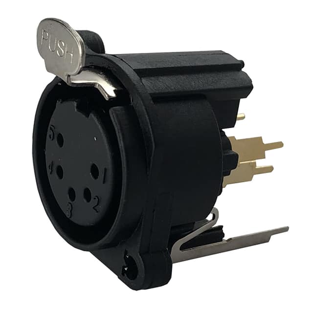 IO-XLR5-F-EV CONN RCPT FMALE XLR 5POS SOLDER