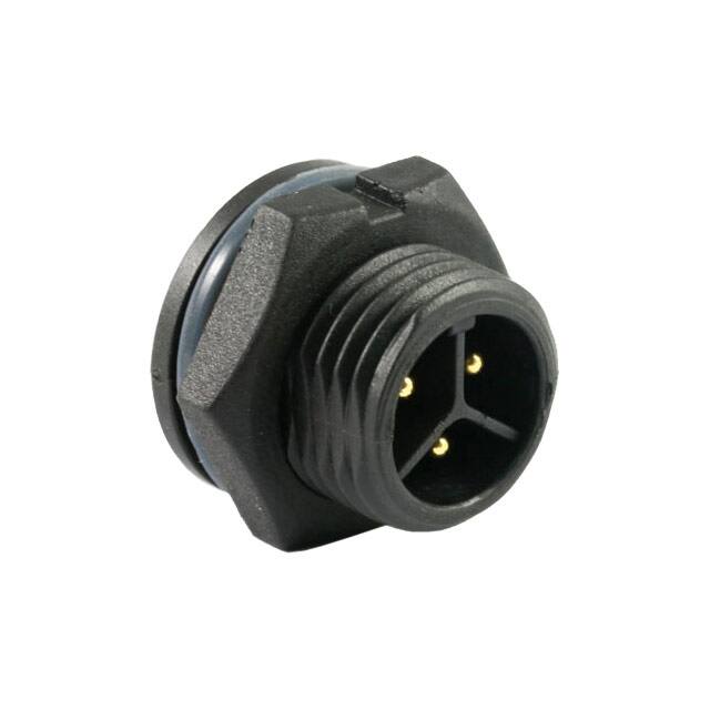22003515-01 CONN RCPT MALE 3POS SOLDER CUP