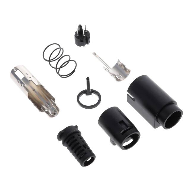 KMDLAX-3P CONN PLUG MALE MINI DIN 3POS SLD