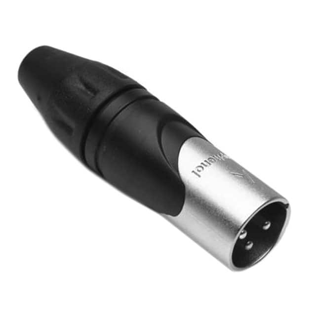 AX3M0M CONN RCPT MALE XLR 3P SOLDER CUP