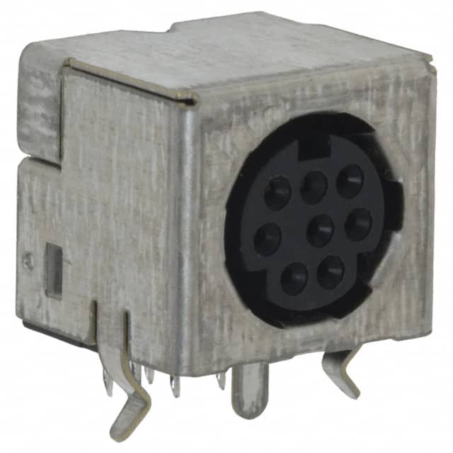 749179-1 CONN RCPT FMALE MINI DIN 8P SLDR