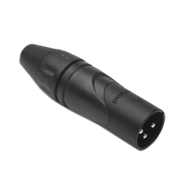 AX3MB CONN RCPT MALE XLR 3P SOLDER CUP