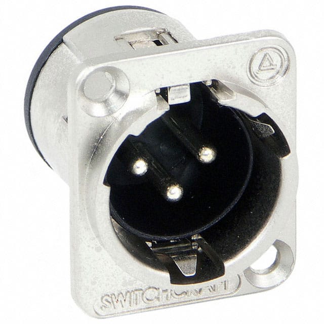 E3MSC CONN RCPT MALE XLR 3P SOLDER CUP