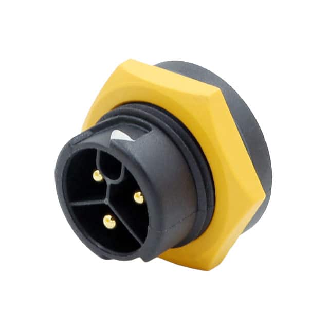 23003535-01 CONN RCPT MALE 3POS SOLDER CUP