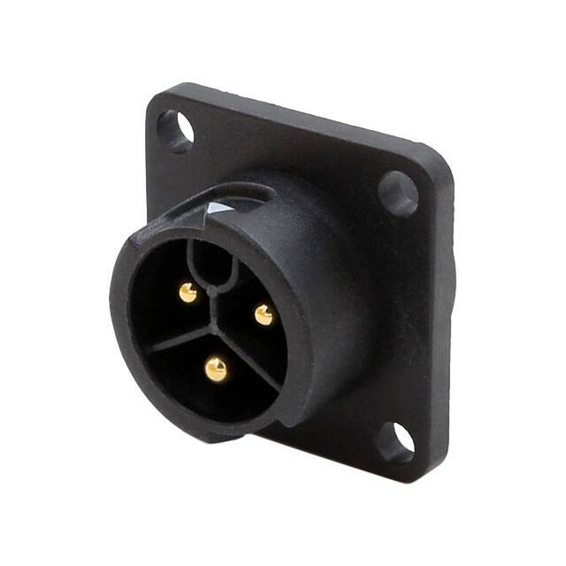 23003536-01 CONN RCPT MALE 3POS SOLDER CUP
