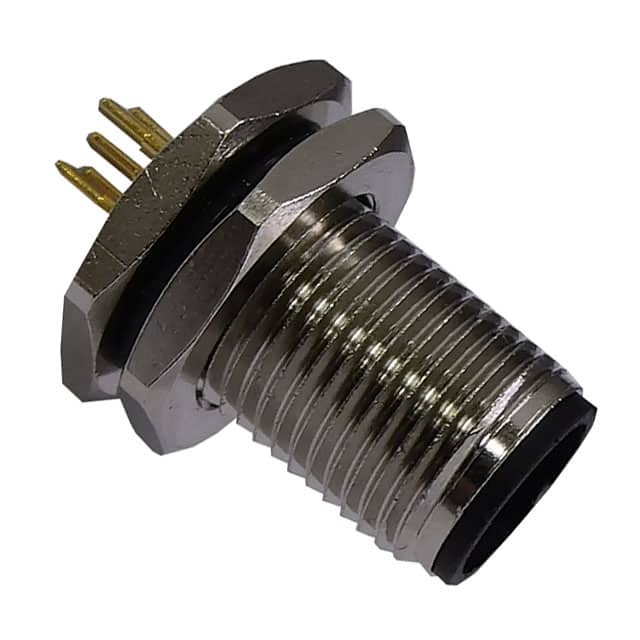 SS-12000-004 CONN RCPT MALE 5POS GOLD SOLDER