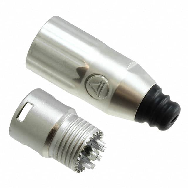 AAA6MZ CONN RCPT MALE XLR 6P SOLDER CUP