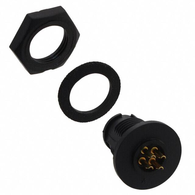17882-4PG-300 CONN RCPT MALE 4P GOLD SLDR CUP