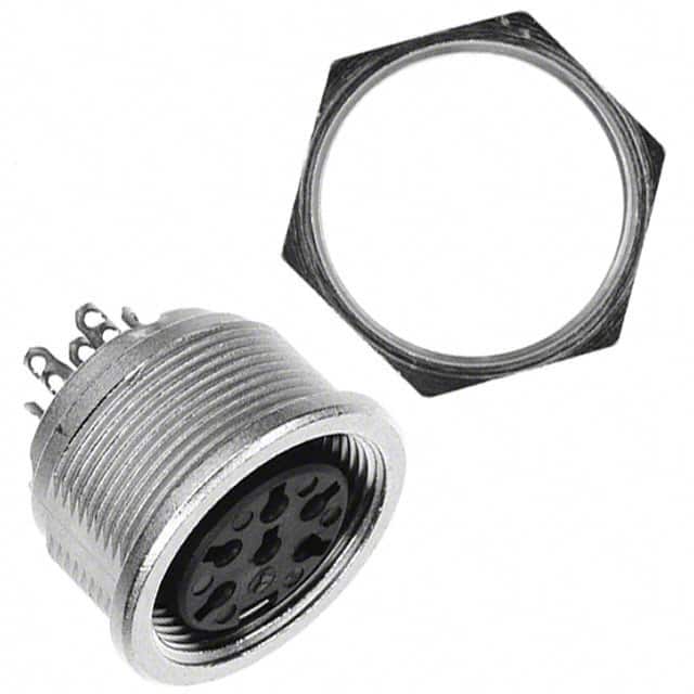 T3403009U CONN RCPT FMALE 6P SOLDER CUP
