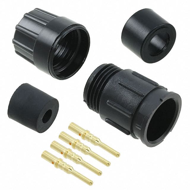 5280-4PG-318 CONN RCPT MALE 4POS GOLD CRIMP