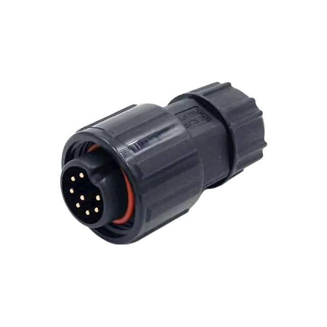 23008111-02 CONN PLUG MALE 8POS SOLDER CUP