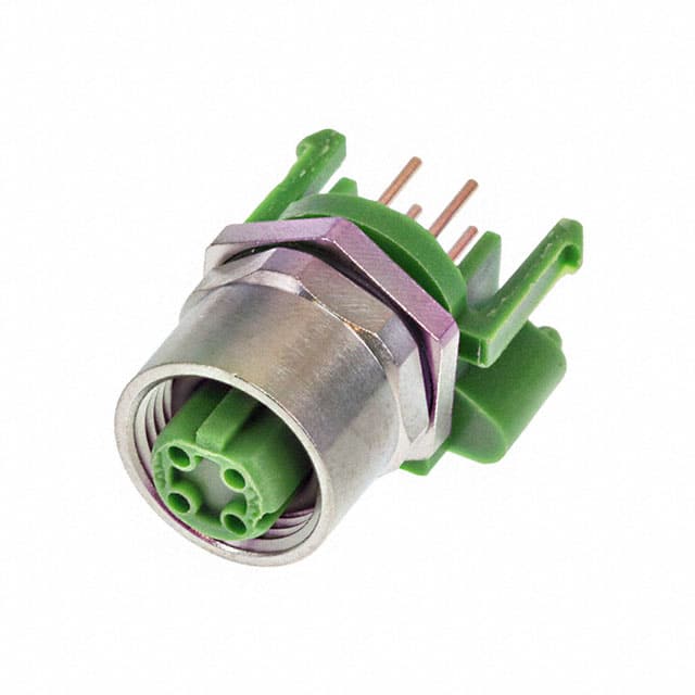 43-01221 CONN PLUG FMALE 4POS GOLD SOLDER
