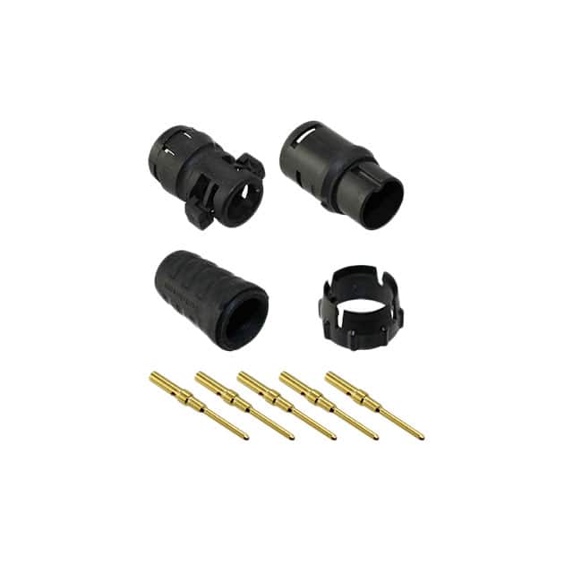 EN3C5MCX CONN PLUG MALE 5POS GOLD CRIMP