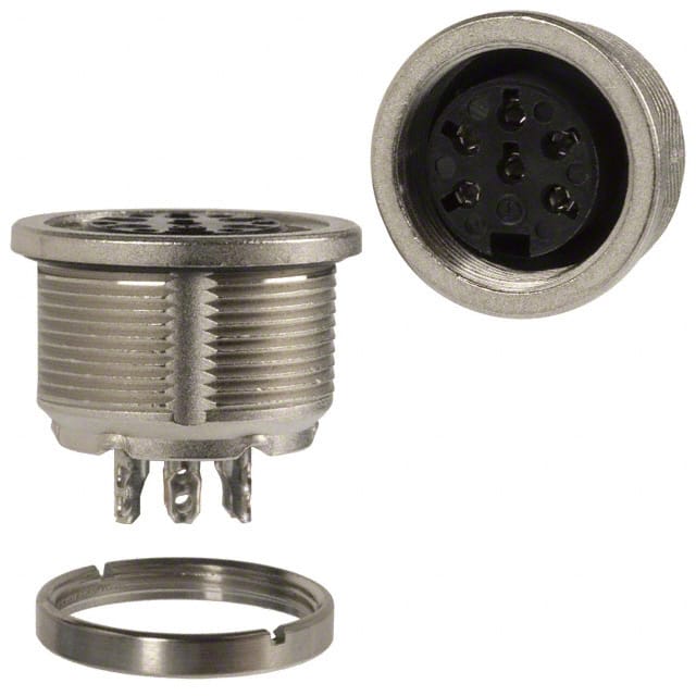 C09131N0061002U CONN RCPT FMALE 6P SOLDER CUP
