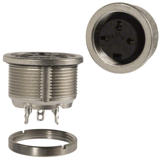 C09131N0031002U CONN RCPT FMALE 3P SOLDER CUP