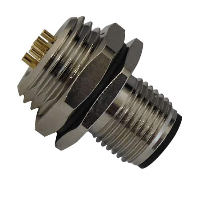 SS-12000-001 CONN RCPT MALE 4P GOLD SLDR CUP