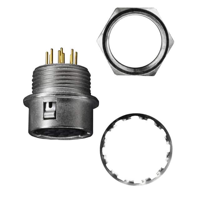 HR10A-10R-10SB(72) CONN RCPT FMALE 10POS GOLD SLDR
