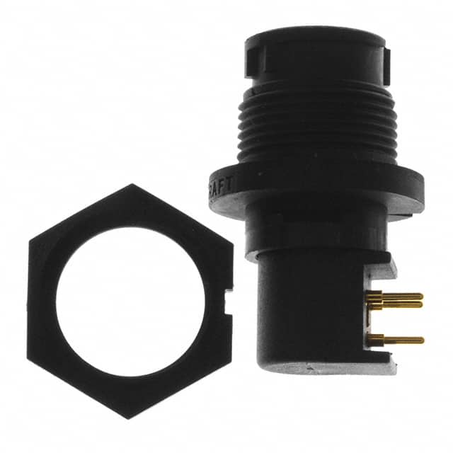 EN3P3MRAPCX CONN RCPT MALE 3POS GOLD SOLDER