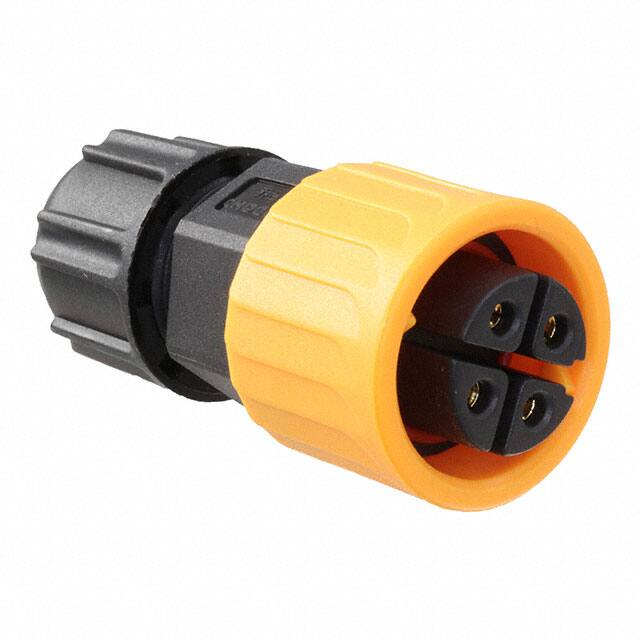 23004231-02 CONN PLUG FMALE 4POS SOLDER CUP