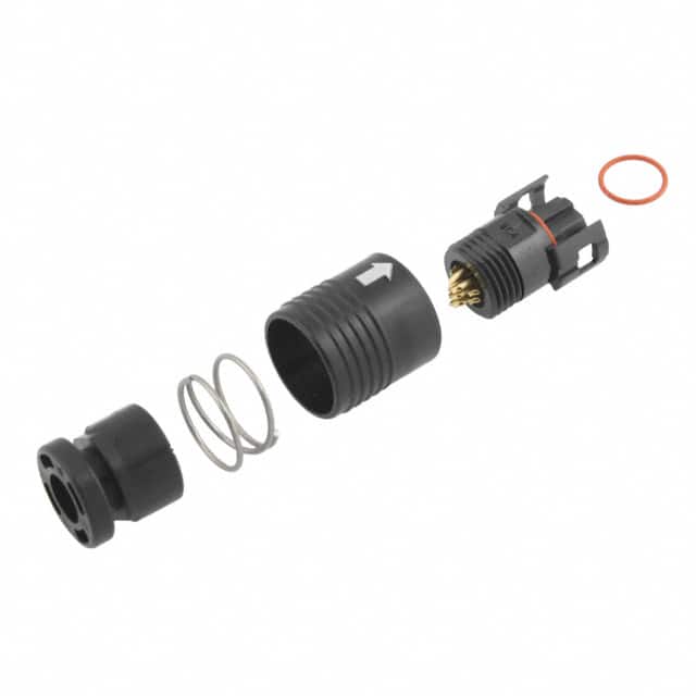 HR30-7PB-12S CONN PLUG FMALE 12P SOLDER CUP