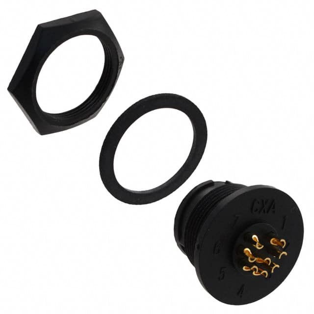 4282-8PG-300 CONN RCPT MALE 8P GOLD SLDR CUP