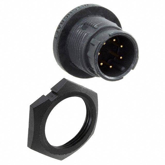 EN3P7MPX CONN RCPT MALE 7POS GOLD SOLDER