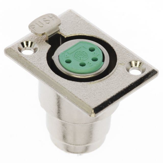 D4F CONN PLUG FMALE XLR 4POS SOLDER