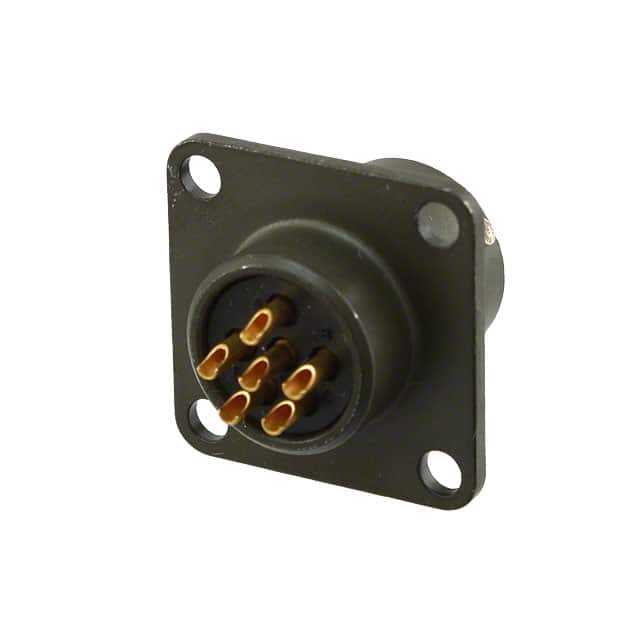 PT02E-10-98S CONN RCPT FMALE 6P GOLD SLDR CUP