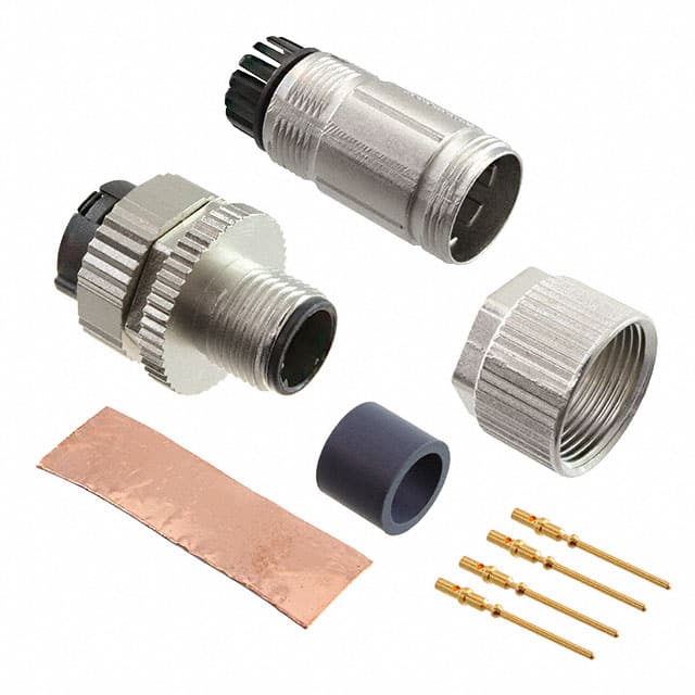 MSDS-04BMMC-SL7001 CONN RCPT MALE 4POS GOLD CRIMP