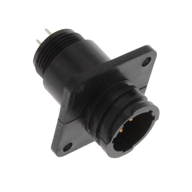 1-207825-5 CONN RCPT MALE 4POS GOLD SOLDER