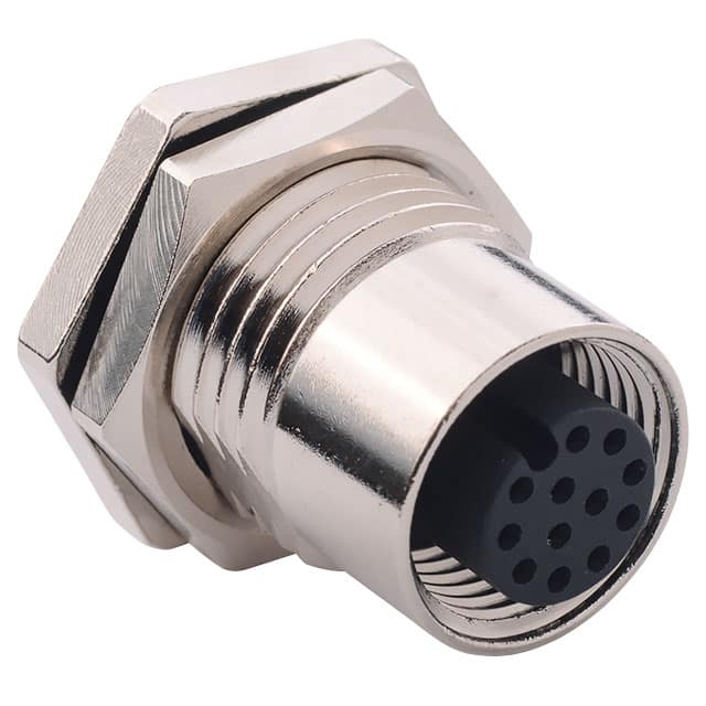 859-012-203R004 CONN PLUG FMALE 12P SOLDER CUP