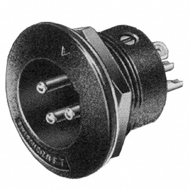 B5M CONN RCPT MALE XLR 5P SOLDER CUP