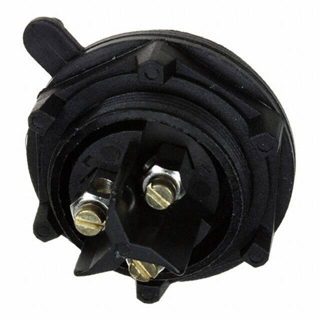 PX0730/S CONN RCPT FMALE 3P NICKEL SCREW