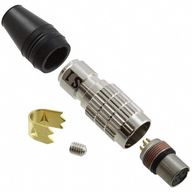 HR25-7TP-4S(72) CONN PLUG FMALE 4P GOLD SLDR CUP
