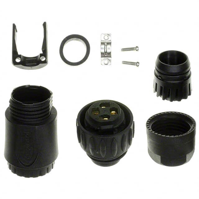 C016 20H003 210 12 CONN PLUG MALE 4POS GOLD SCREW