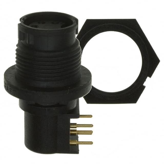 EN3P5FRAPCX CONN RCPT FMALE 5POS GOLD SOLDER