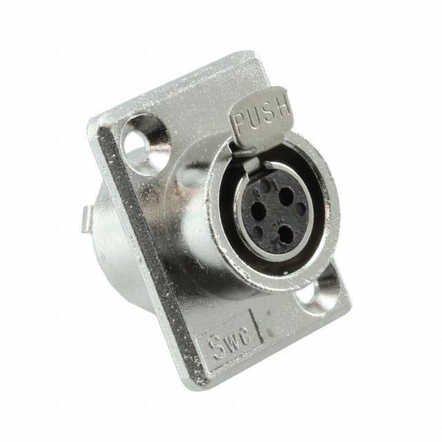 TY3F CONN PLUG FMALE MINI XLR 3P SLDR