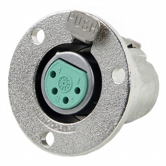 C4F CONN PLUG FMALE XLR 4POS SOLDER