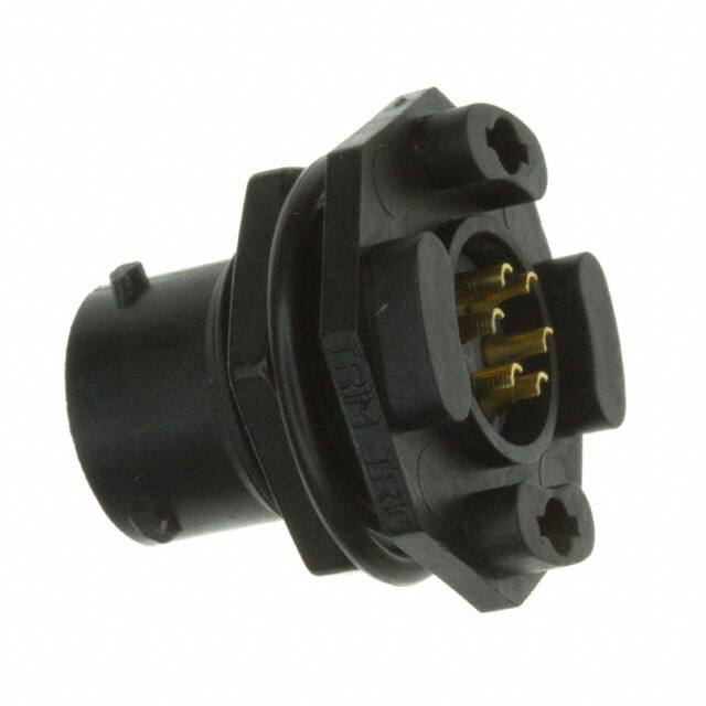 UTS710E6P CONN RCPT MALE 6P GOLD SLDR CUP