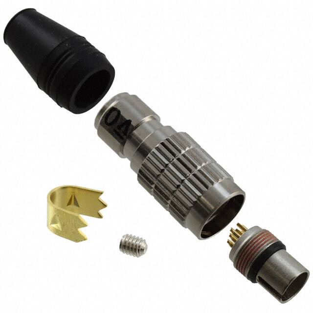 HR25-7TP-6P(72) CONN PLUG MALE 6P GOLD SLDR CUP