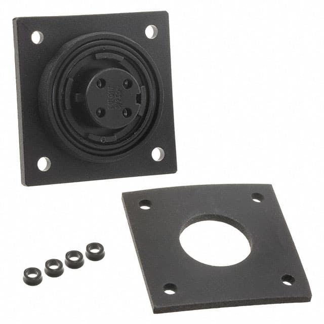 PX0766/S CONN RCPT FMALE 4P NICKEL SCREW