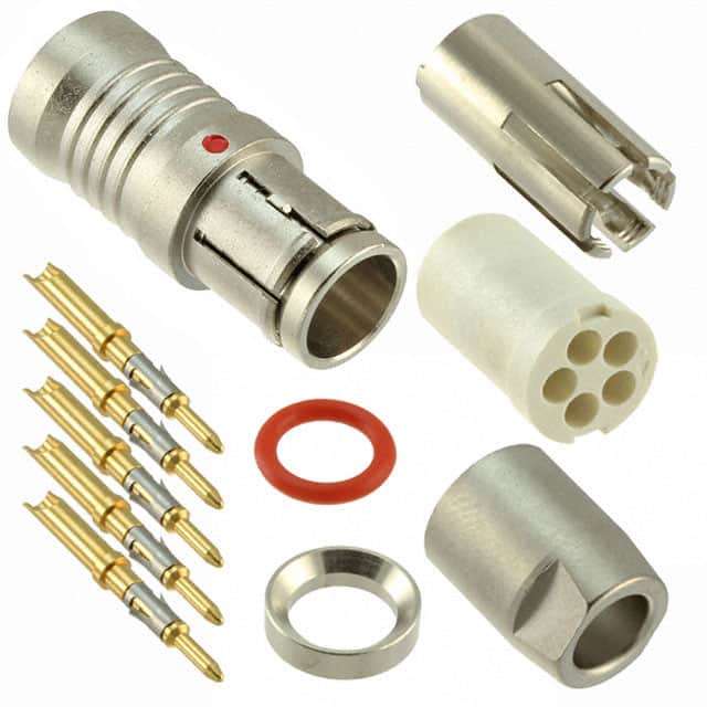 HS2C5M20C CONN PLUG MALE 5POS GOLD CRIMP