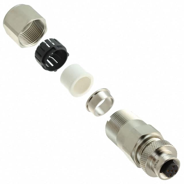 HDM12PF05A1STM CONN PLUG FMALE 5P GOLD SLDR CUP