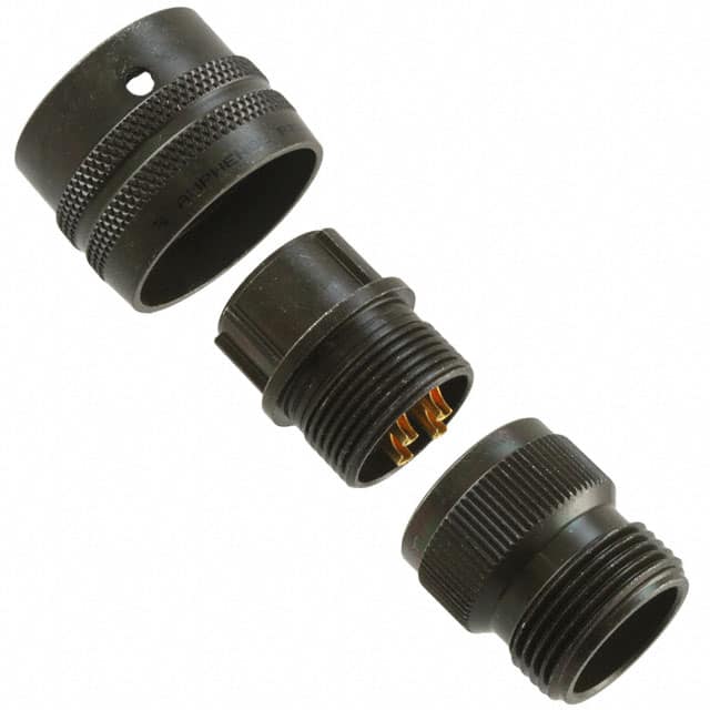 PT06A-12-4P CONN PLUG MALE 4P GOLD SLDR CUP