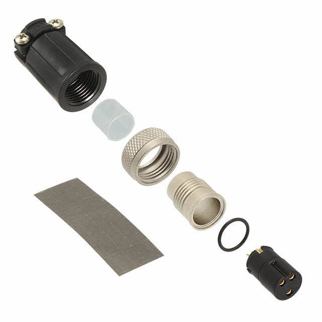 SF6382-3SG-520 CONN PLUG FMALE 3P GOLD SLDR CUP
