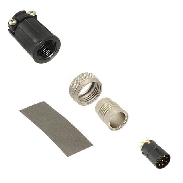 SF6282-8PG-520 CONN PLUG MALE 8P GOLD SLDR CUP