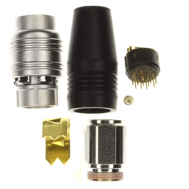 HR25A-9P-16P CONN PLUG MALE 16P GOLD SLDR CUP