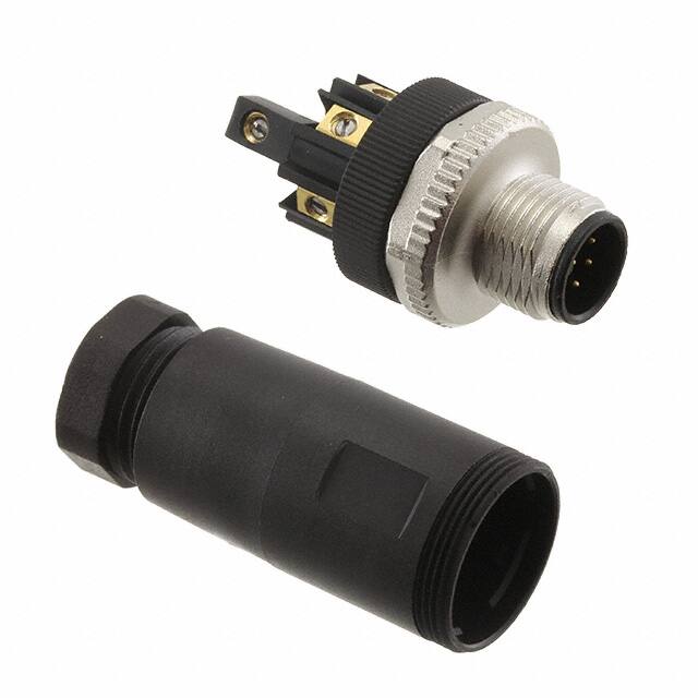 1200710030 CONN RCPT MALE 8POS GOLD SCREW