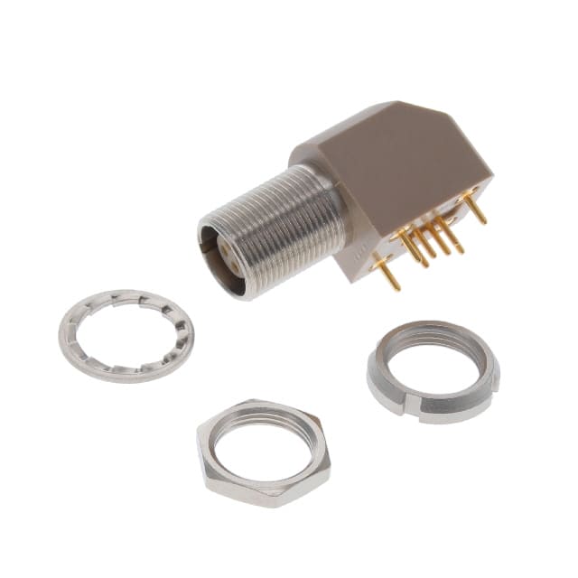 EXC.0B.304.HLN CONN RCPT FMALE 4POS GOLD SOLDER
